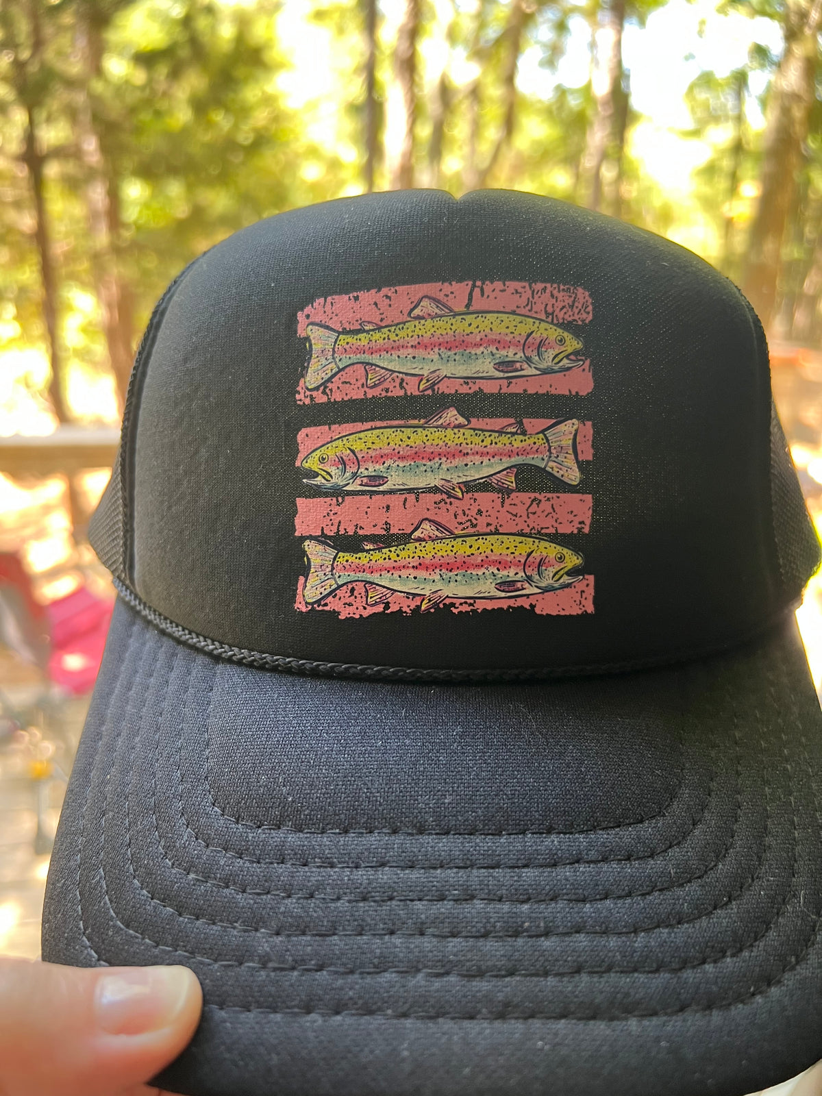 Fish On Trucker Hat