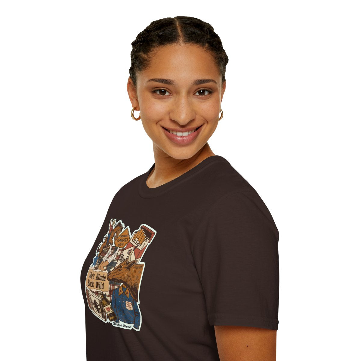 She's Kinda Buck Wild Tee