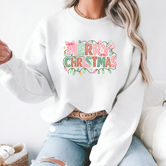A lit Christmas Sweatshirt