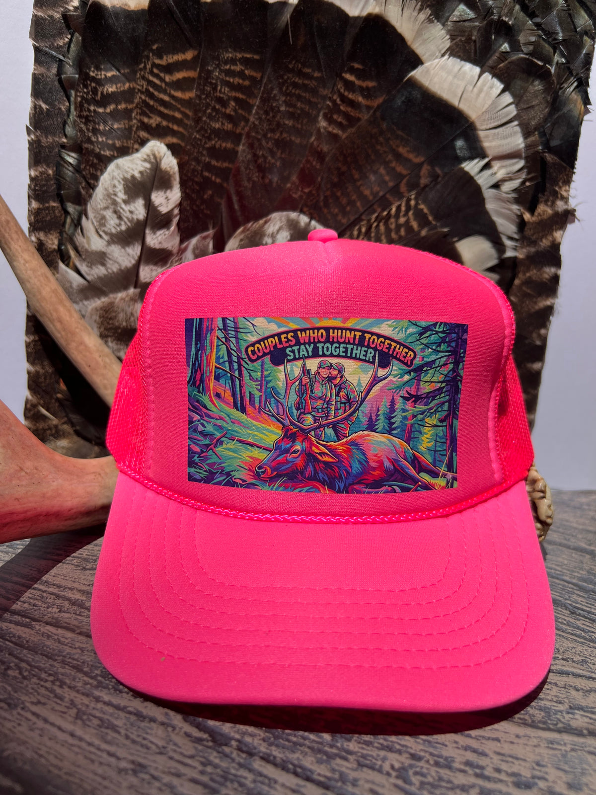 Couples Who Hunt Together Stay Together Trucke Hat