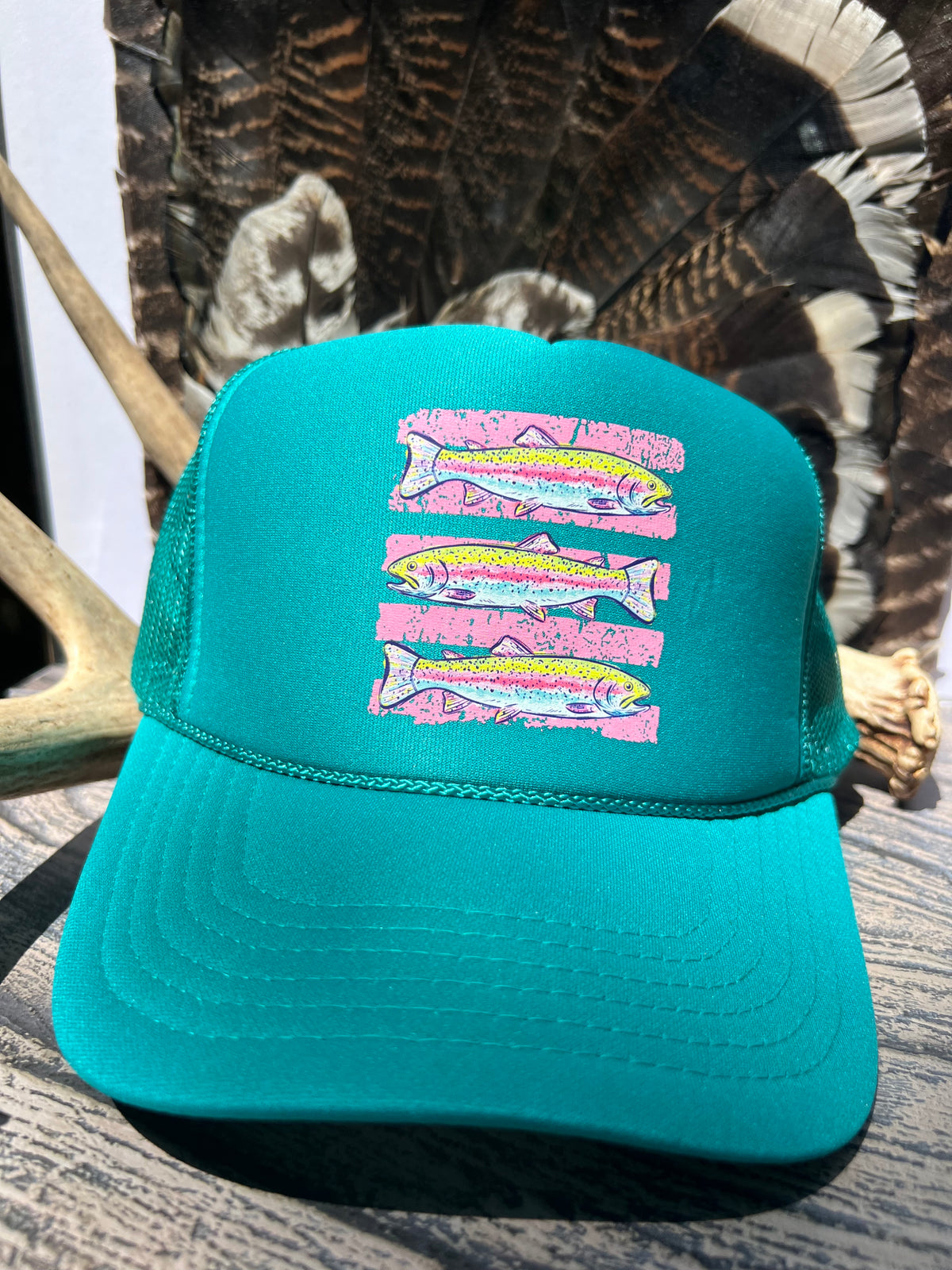 Fish On Trucker Hat