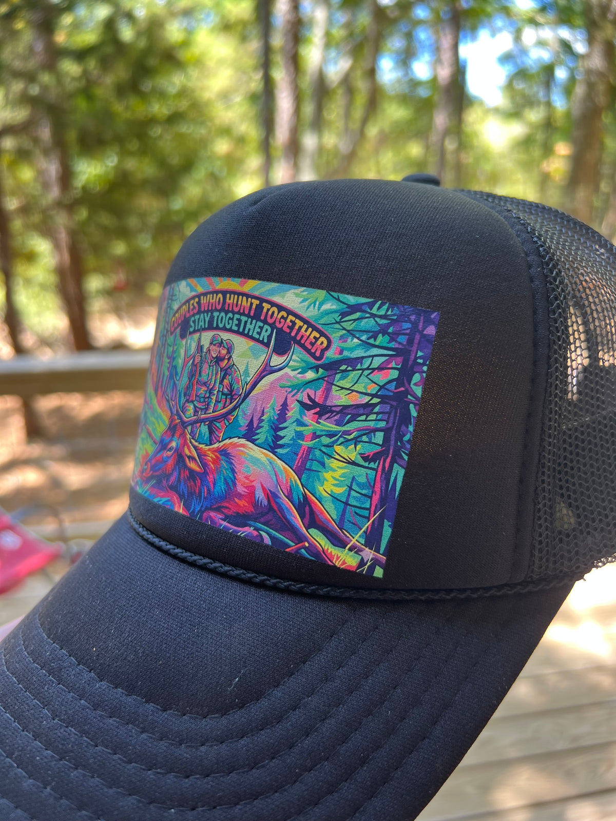 Couples Who Hunt Together Stay Together Trucke Hat