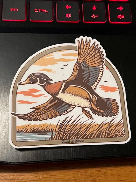 Wood Duck Sticker