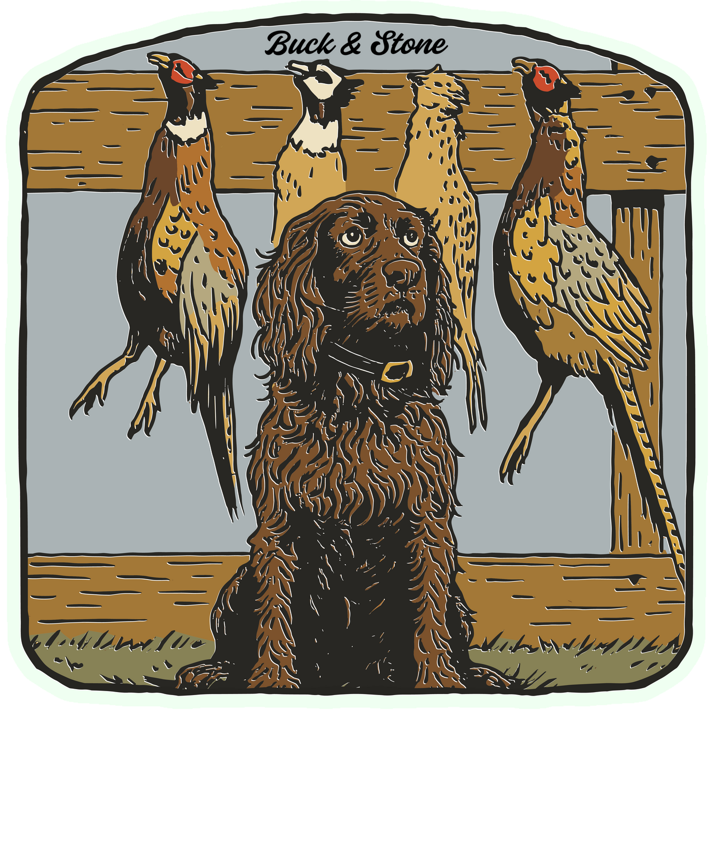 Pheasant Fool Sticker