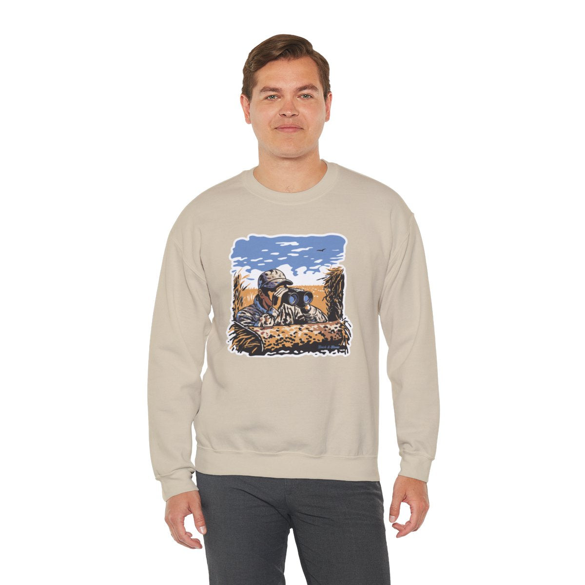 In the Blind Crewneck Fleece 50/50 sweatshirt