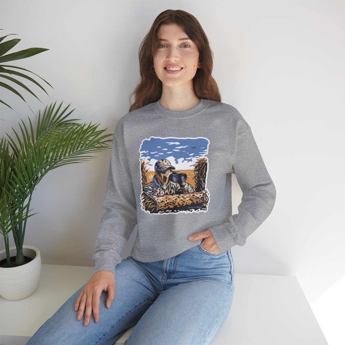 In the Blind Crewneck Fleece 50/50 sweatshirt
