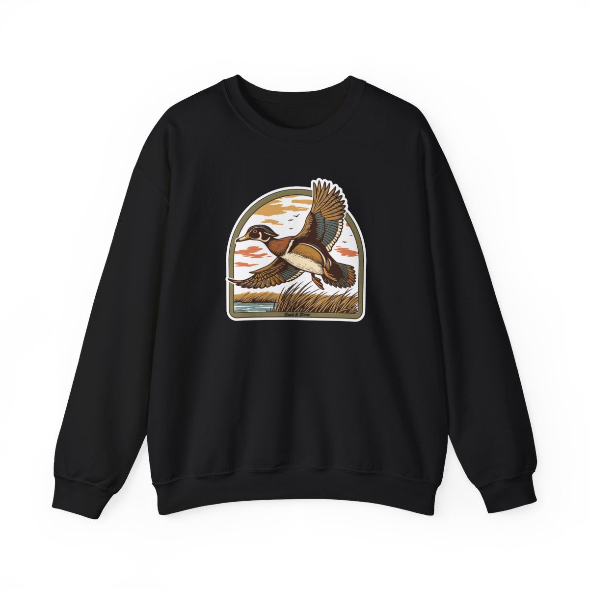 Wood Duck Sunrise Crewneck sweatshirt