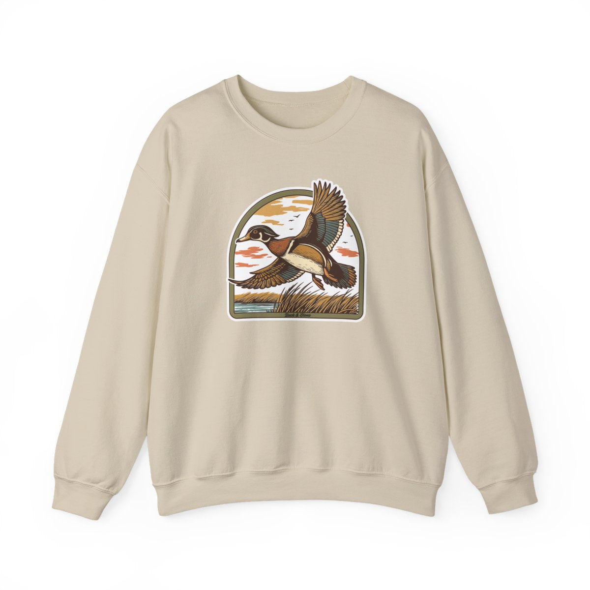 Wood Duck Sunrise Crewneck sweatshirt