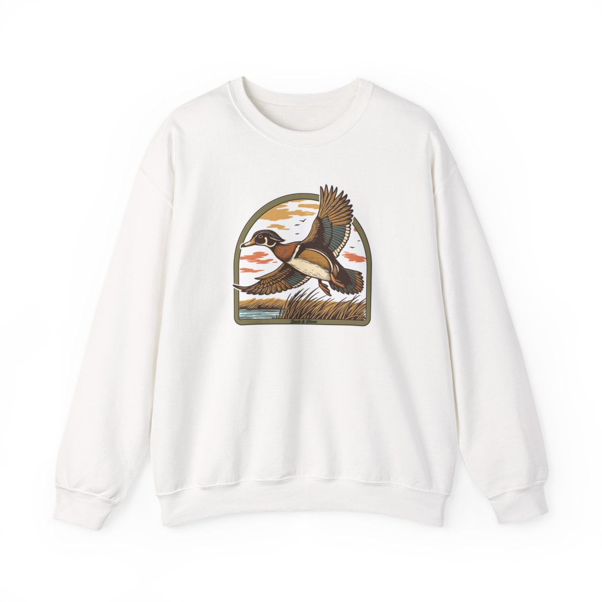 Wood Duck Sunrise Crewneck sweatshirt