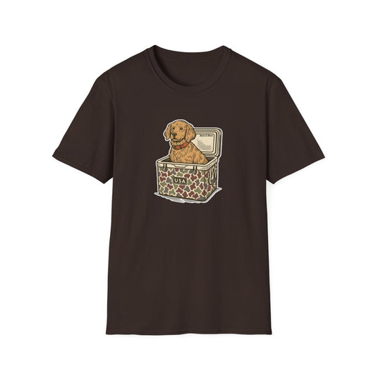My dog is cooler- Yellow lab Tee